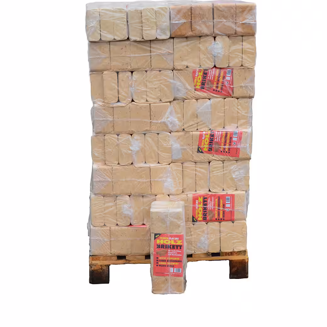 Premium naaldhoutbriketten – hoge prestaties